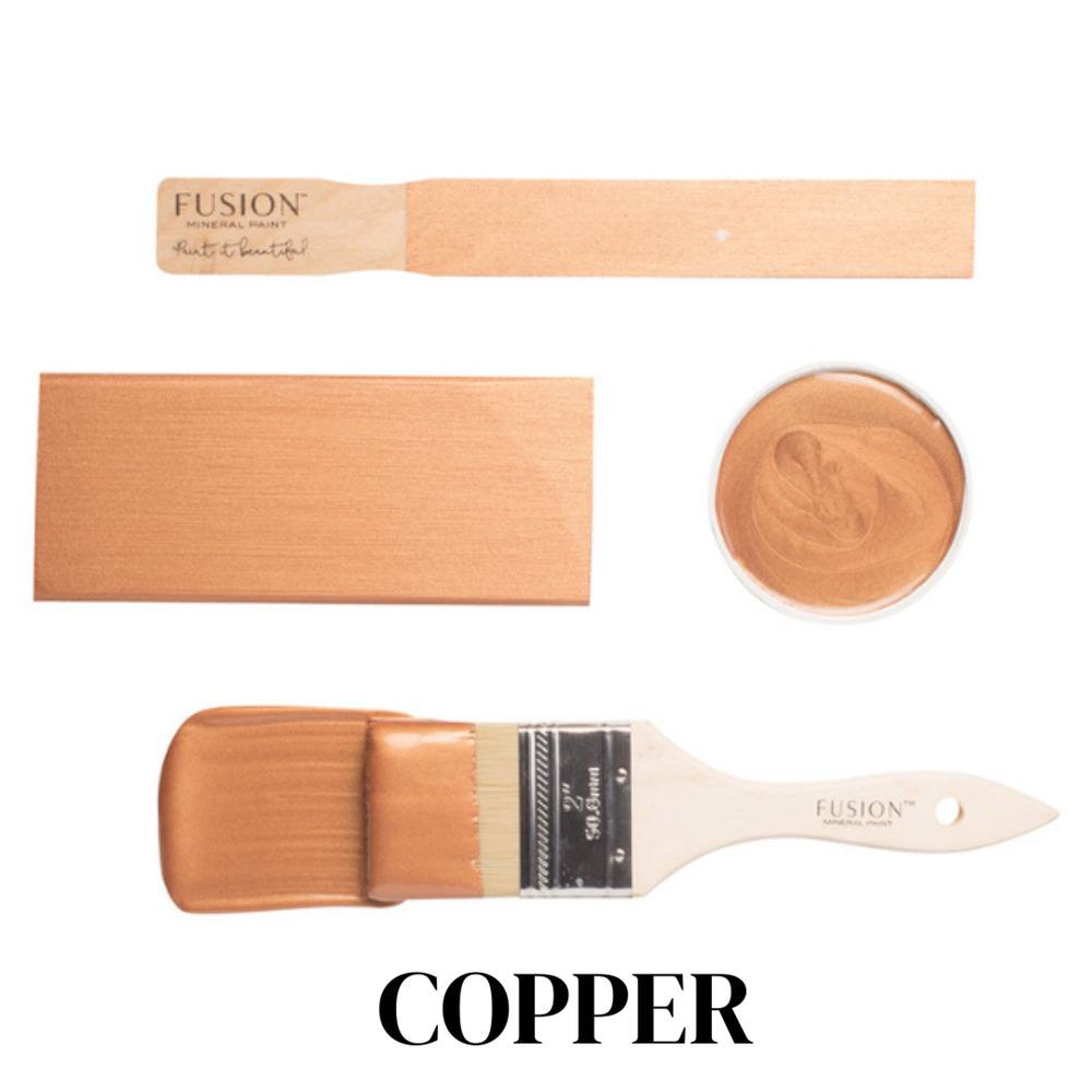 Copper - Metallics Fusion Mineral Paint 250 ml Upcycling Furniture Paint